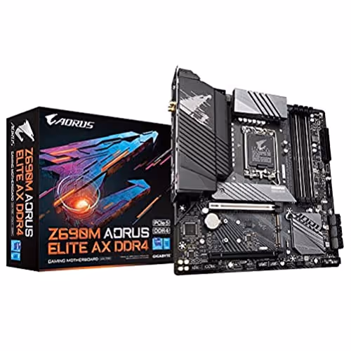 GIGABYTE Z690M AORUS ELITE AX LGA1700 DDR4 MICRO-ATX