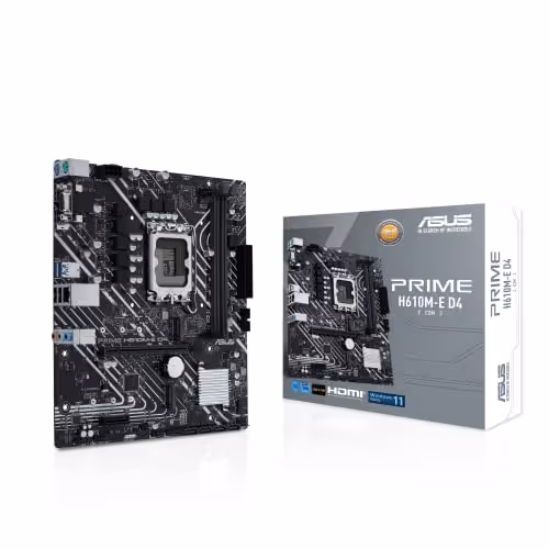 Asus H610 PRIME H610M-E D4-CSM DDR4 Micro ATX