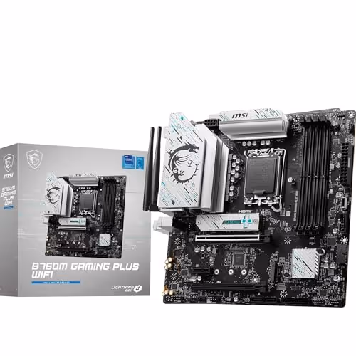 MSI B760M GAMING PLUS WIFI DDR5 Micro ATX