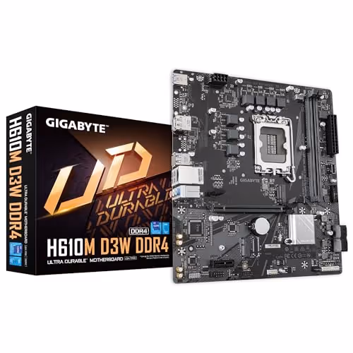 Gigabyte H610M D3W LGA1700 DDR4 Micro ATX