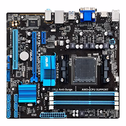 Asus AMD 760G M5A78L-M/USB3 AM3+ DDR3 Micro ATX