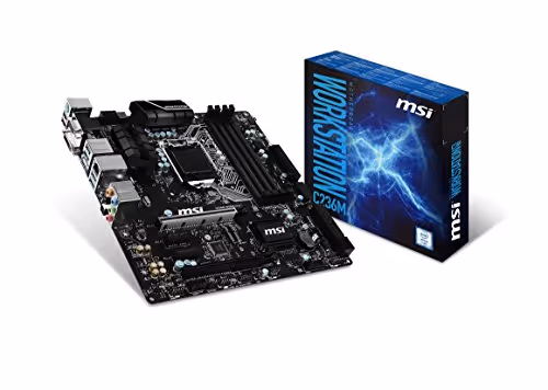 MSI C236 C236M WORKSTATION LGA1151 DDR4 Micro ATX