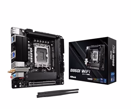 ASRock B860I WiFi LGA1851 DDR5 Mini ITX
