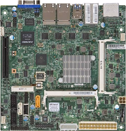 Supermicro CPU Integrated MBD-X11SBA-LN4F-O Pentium N3700 DDR3 Mini ITX