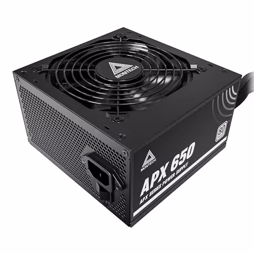Montech APX Black 650W Non-Modular 80+ Certified