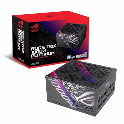 Asus ROG Strix Black 1000W Fully Modular 80+ Platinum Certified