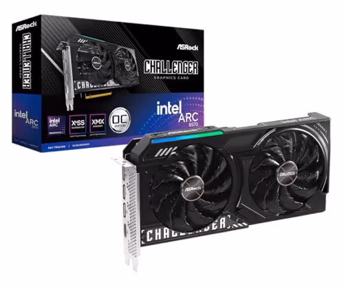 ASRock Intel Arc B570 Challenger 10GB GDDR6 OC