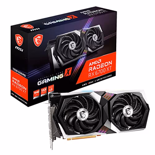 MSI GAMING X Radeon RX 6700 XT 12 GB