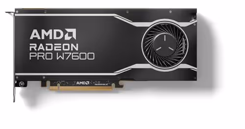 AMD Radeon PRO W7600 8GB GDDR6 Black