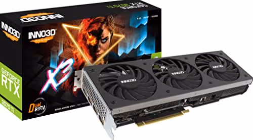 Inno3D X3 OC GeForce RTX 3070 Ti 8GB GDDR6X Black
