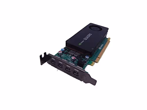 PNY VCQK1200DP-PB Quadro K1200 4GB GDDR5 Black / Green
