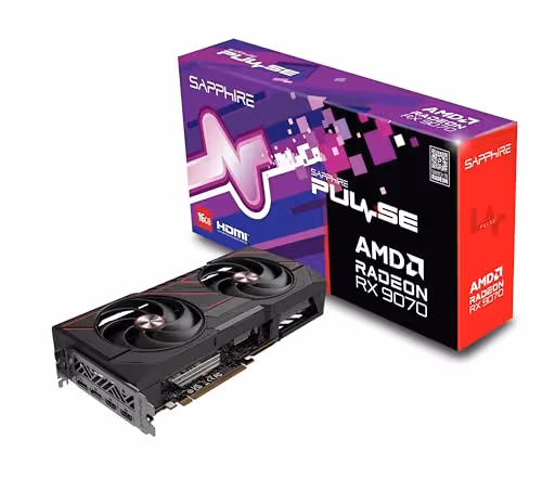 Sapphire PULSE AMD Radeon RX 9070 16GB GDDR6