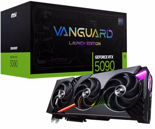 MSI GeForce RTX 5090 32G VANGUARD SOC LAUNCH EDITION GDDR7