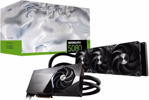 MSI GeForce RTX 5080 16G SUPRIM LIQUID SOC GDDR7