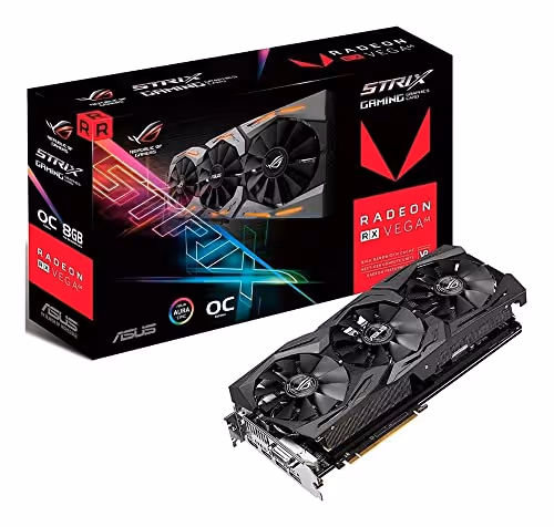 Asus ROG Strix Radeon RX VEGA 64 8GB HBM2 Black / Red