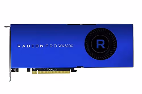 AMD Radeon Pro WX 8200 Blue 8GB HBM2 Blue