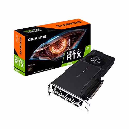Gigabyte TURBO Black GeForce RTX 3090 24GB GDDR6X