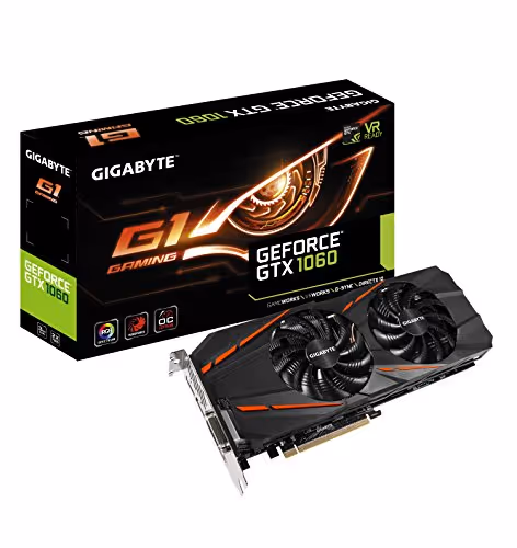 Gigabyte GAMING GeForce GTX 1060 3GB 3GB GDDR5 Black / Orange