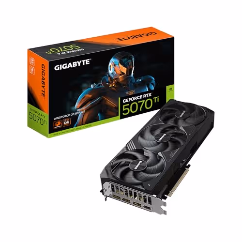 GIGABYTE GeForce RTX 5070 Ti WINDFORCE OC SFF 16G GDDR7