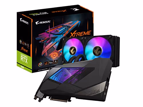 Gigabyte AORUS XTREME WATERFORCE GeForce RTX 3090 24GB GDDR6X Black