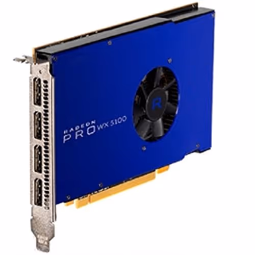 AMD Radeon Pro WX 5100 Radeon Pro WX 5100 Blue 8GB GDDR5 Blue