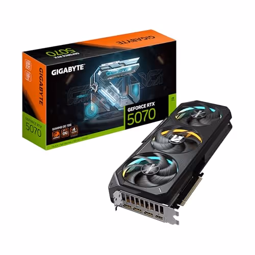 GIGABYTE GeForce RTX 5070 GAMING OC 12G GDDR7