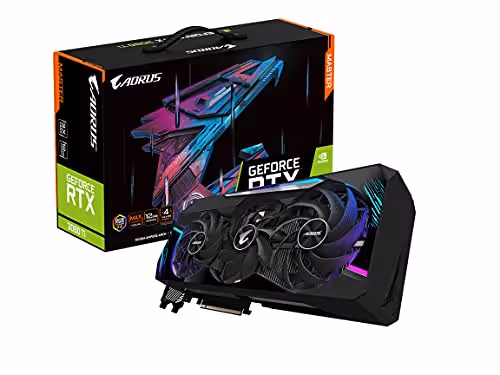 Gigabyte AORUS MASTER GeForce RTX 3080 Ti 12GB GDDR6X Black