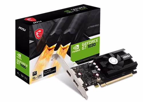 MSI GeForce GT 1030 4GD4 LP OC 4GB DDR4