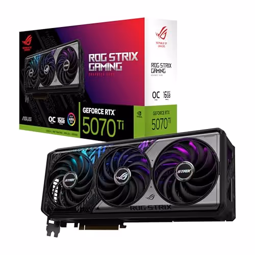 ASUS ROG Strix OC Edition GeForce RTX 5070 Ti 16GB GDDR7