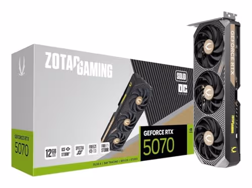 Zotac GAMING SOLID OC GeForce RTX 5070 12GB GDDR7