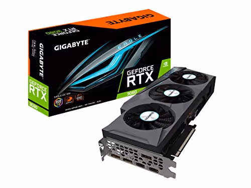 Gigabyte EAGLE OC GeForce RTX 3080 10GB GDDR6X Black