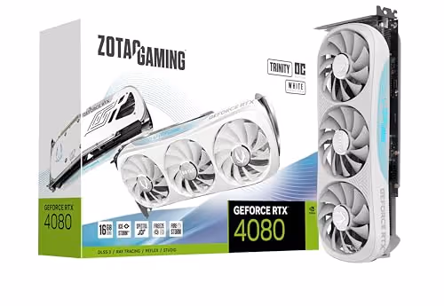 Zotac GAMING Trinity OC GeForce RTX 4080 16GB GDDR6X White