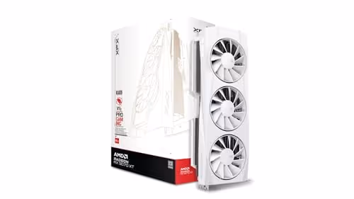 XFX Quicksilver AMD Radeon RX 9070XT White Gaming Edition 16GB GDDR6