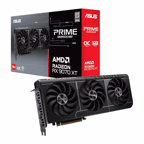 ASUS Prime Radeon RX 9070 XT 16GB GDDR6 OC Edition