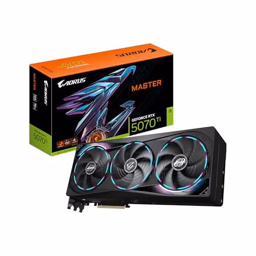GIGABYTE AORUS GeForce RTX 5070 Ti MASTER 16G