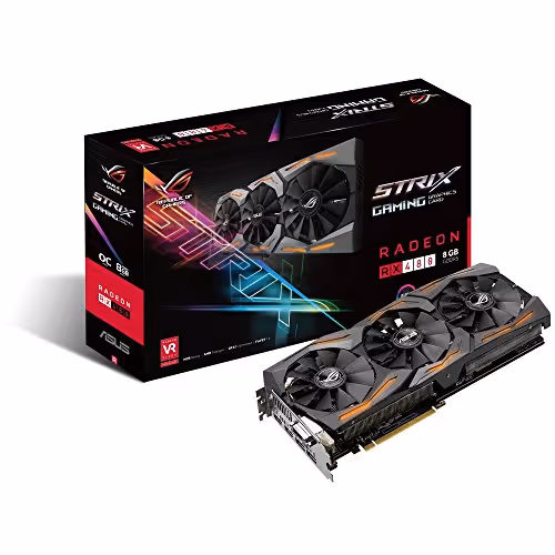 Asus ROG STRIX Radeon RX 480 8GB GDDR5 Black