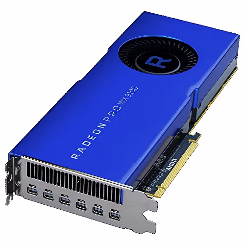 AMD Radeon Pro WX 9100 16GB HBM2 Blue