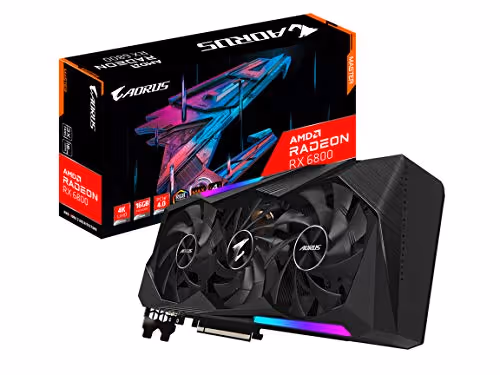 Gigabyte AORUS MASTER Radeon RX 6800 16GB GDDR6 Black