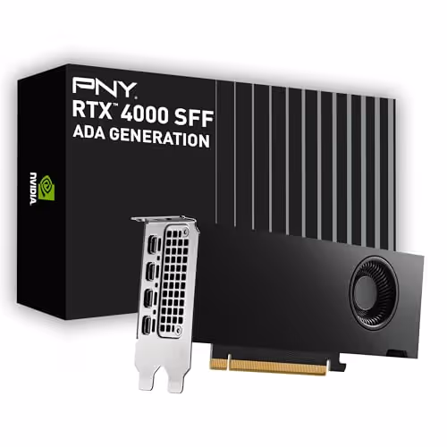 PNY RTX 4000 SFF Ada Generation 20GB GDDR6 Black