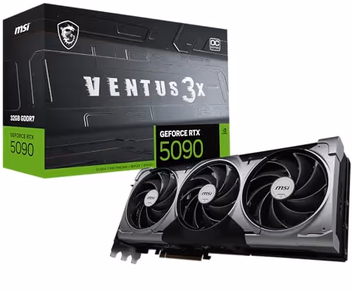 MSI GeForce RTX 5090 32G VENTUS 3X OC GDDR7