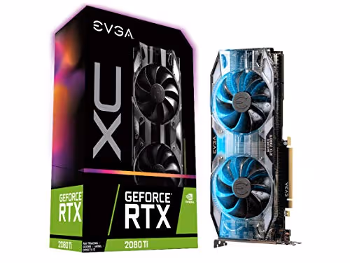 EVGA XC GAMING GeForce RTX 2080 Ti 11GB GDDR6 Black / Clear