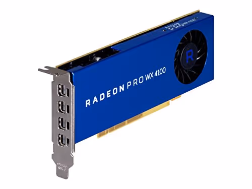 AMD Radeon Pro WX 4100 Blue 4GB GDDR5 PCIe x8