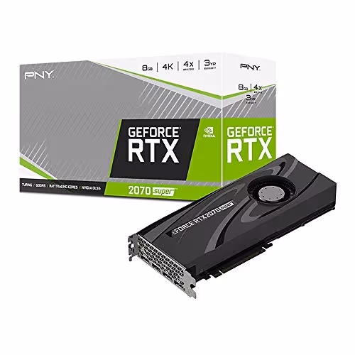 PNY Blower GeForce RTX 2070 SUPER 8GB GDDR6 Black
