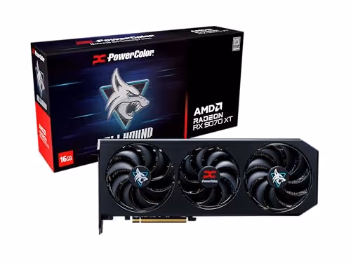 PowerColor Hellhound OC Radeon RX 9070 XT 16GB GDDR6