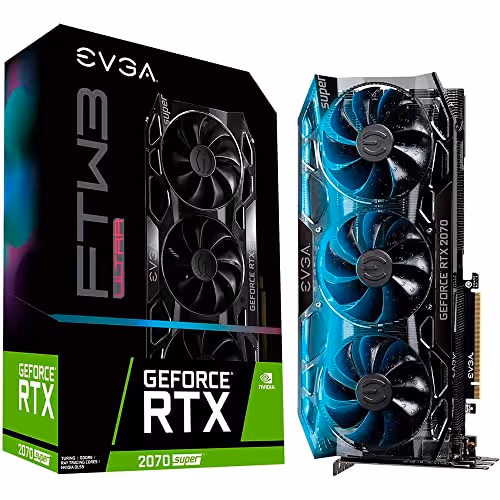 EVGA GeForce RTX 2070 SUPER FTW3 ULTRA GAMING 8GB GDDR6 Transparent