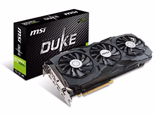 MSI GeForce GTX 1080 Ti DUKE OC 11GB GDDR5X Black