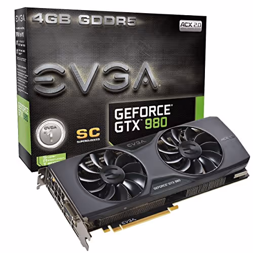 EVGA Superclocked ACX 2.0 GeForce GTX 980 4GB GDDR5