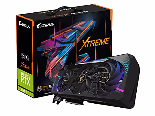 Gigabyte AORUS XTREME GeForce RTX 3080 Ti 12GB GDDR6X Black