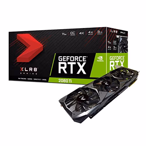 PNY GeForce RTX 2080 Ti 11GB XLR8 Gaming Overclocked Edition GDDR6