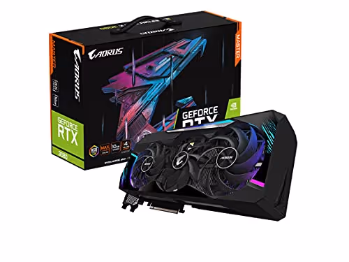 Gigabyte AORUS MASTER Rev 2.0 GeForce RTX 3080 10GB LHR 10GB GDDR6X Black